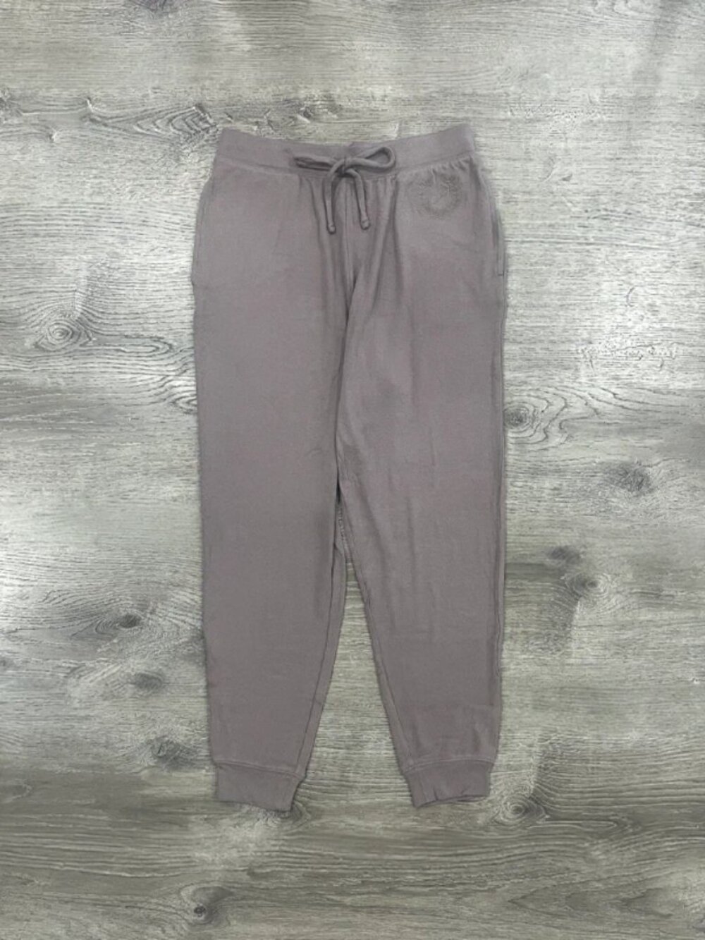 Victoria's Secret PINK Cozy Jogger Sleep Pants (Iced Coffee)